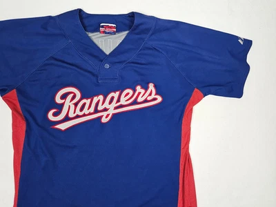 Texas Rangers Jersey Mens Extra Large Majestic Cool Base 35 Josh Hamilton MLB - Image 1 of 4
