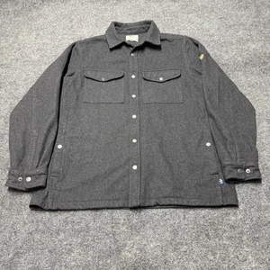 Camisa Fjallraven Canadá Mezcla de Lana Sobrecamisa a Presión Gorpcore Calce Cómodo Hombres XL - Imagen 1 de 8