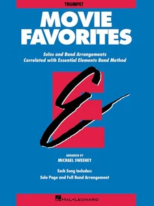 Movie Favorites Bb Trumpet Solo Essential Elements Band Method Sheet Music Book - Picture 1 of 1