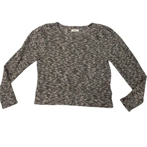 Madewell Marled Knit Long Sleeve Sweater Multi Color - Picture 1 of 5