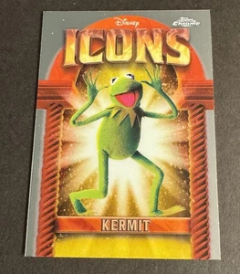2025 Topps Chrome Disney Icons Kermit #DI-23 - Picture 1 of 2