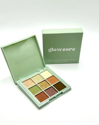 GLOWCORE Mystic Earth Eyeshadow Palette 9 Pan  0.28 oz BNIB - Image 1 of 4