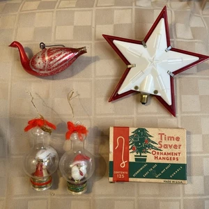 Lotto decorazioni natalizie vintage - Foto 1 di 18