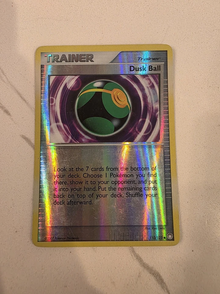 Pokemon TCG Dusk Ball Mysterious Treasures 110/123 Reverse Holo Card - LP - Image 1 of 2