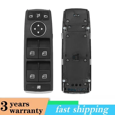 Interruptor de ventana eléctrica del lado del conductor para Mercedes-Benz ML550 2012-14 G63 AMG 2013-17 Foto 1 de 4