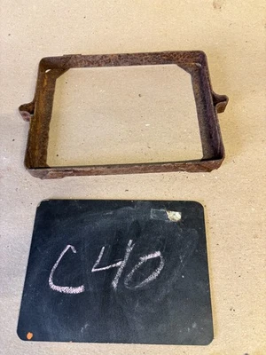 55 NASH Statesman 54 56 Ambassador 1955 2 puertas bandeja de batería abrazadera OEM Foto 1 de 4