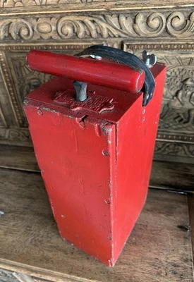 Antiguo émbolo de dinamita dinamo encendido de H. Julius Smith de 1886 Foto 1 de 4