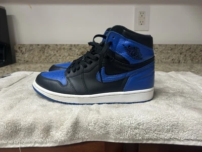 Air Jordan 1 Royal 2017 Retro Alto OG Talla 9 Auténtico Raro Usado Foto 1 de 4