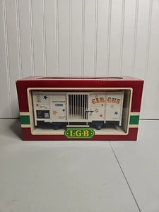 LGB G Scale 4036 CIRCUS ANIMAL WAGON W/PLASTIC WHEELS  - Picture 1 of 5