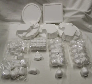 K. Jittenmeier – verschiedene Styropor Formen in unterschiedlichen Größen - Bild 1 von 16