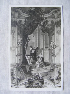 Postkarte Ansichtskarte Bayern alt kleinformat Ettal Kloster Benediktiner Abtei - Bild 1 von 2