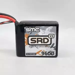 SMC SMC96250-2S2P QS8 7.4V 9600mAh 2S 250C Square Softcase Drag LIPO BATTERY Rac - Picture 1 of 1