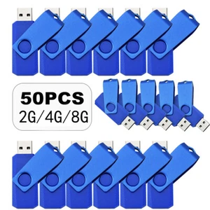 2GB/4GB/8GB 50Pack USB Flash Drive Bulk Thumb Drives for Storage and Backup - Picture 1 of 12