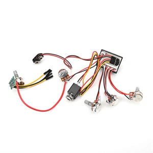 Prewired 3 Band Active Bass EQ Equalizer Preamp Circuit MN250K Tone B100K Volume - Picture 1 of 8