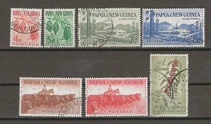 PAPUA NEW GUINEA 1958 SG 18/24 USED - Picture 1 of 1