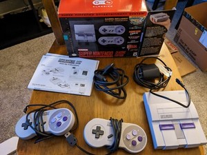 Nintendo Super Nintendo SNES Mini Classic Edition Console System