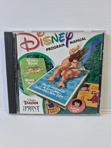 Disney's Print Studio Tarzan 🕹️ PC CD ROM 🕹️ FREE POST | Rare - Picture 1 of 2