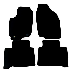 For Toyota RAV 4 Black Carpet Car Mats 4pc 2013-2018 Custom Fit Velour Liners
