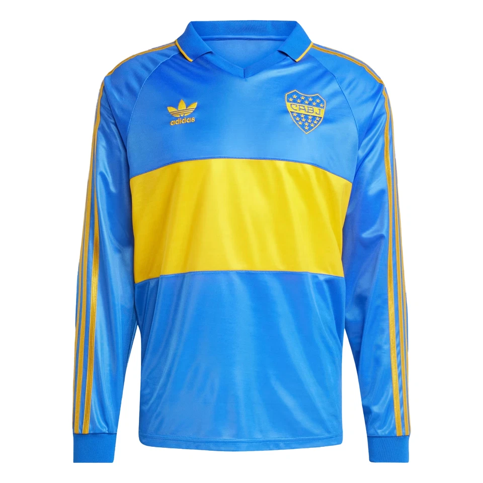 ADIDAS Boca Juniors Retro 93 Home Soccer Jersey Long Sleeves