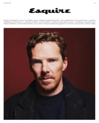 ESQUIRE Magazine - Winter 2021 - Cumberbatch etc - Free Worldwide Shipping - NEW - Image 1 of 4