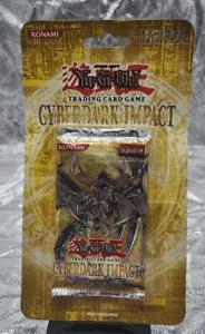 Yugioh Cyberdark Impact 1st Edition Blisterpackung werkseitig versiegelt (verzogene Blisterpackung) - Bild 1 von 4