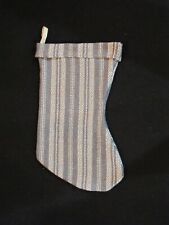 Stocking Made from Family Heirloom Weavers Material 