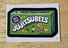  Wacky Packages Sticker Trading Card Jujubes Jujitsubees Thomas The Train candy