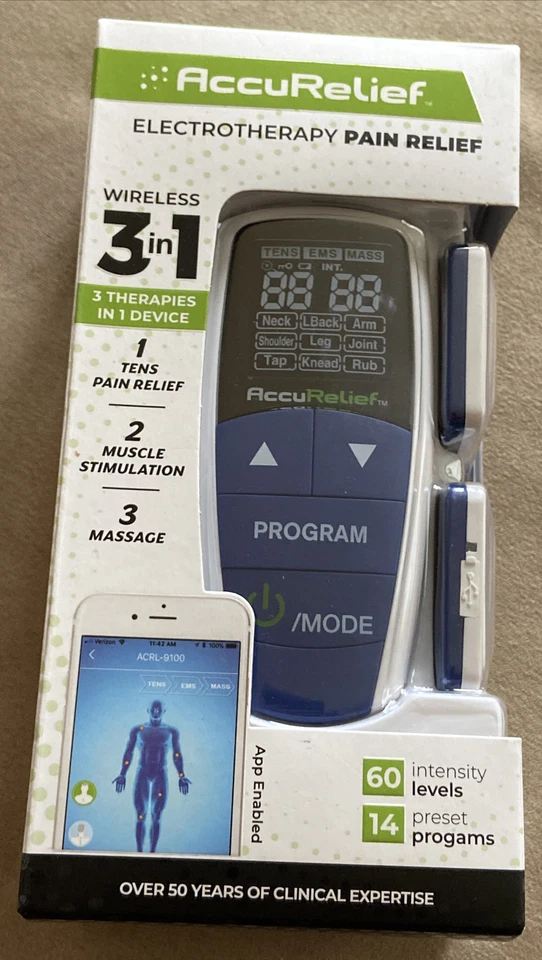 AccuRelief Wireless 3 in 1 Pain Relief Device