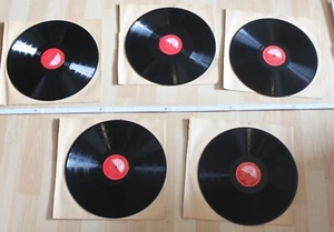 5x schellack platte alt beethoven symphonie 6 op68 disque gramophone DB3333-3337 - Picture 1 of 12