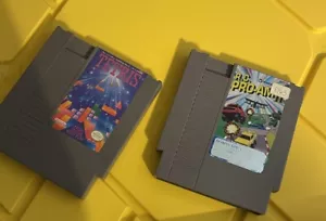 nintendo Vintage Game Lot Tetris And RC Pro AM 2 - Picture 1 of 4