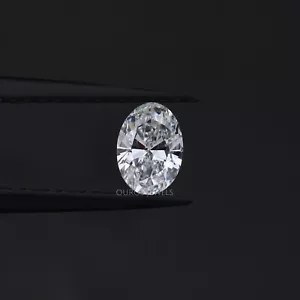0.54 Carat Oval Cut Lab Grown Diamond Loose / F-VVS1 Clarity Oval Loose Diamond - Picture 1 of 9