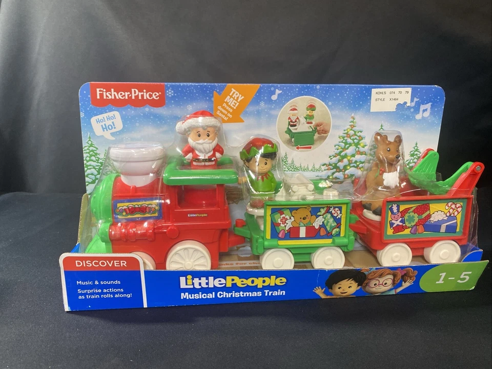 Fisher Little People Musical Christmas Train 2013