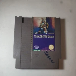 Cartucho auténtico Deadly Towers (Nintendo Entertainment System NES, 1987) solamente - Imagen 1 de 3