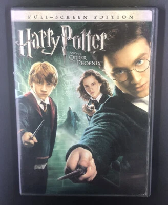 Harry Potter And The Order Of The Phoenix. (DVD) 2007. Full-Screen Edition. - Image 1 of 3