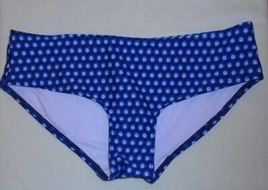Next Geo Print Bikini Shorts Briefs blue geometric bottoms Size 8 New Tags BNWT - Picture 1 of 3