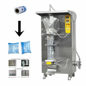 Bolsa de agua Ice Pop máquina de embalaje automática MÁQUINA DE LLENADO DE AGUA PARA BOLSAS 500 ml - Imagen 1 de 12