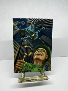 Carta Fleer Metal Batman Forever #22 High And Mighty Foil 1995 - Foto 1 di 4