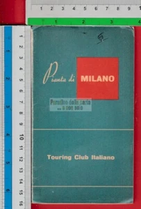 PIANTA DI MILANO, PIANTA TOPOGRAFICA ROAD MAP, TOURING CLUB, scala 1:15.000 - Picture 1 of 2