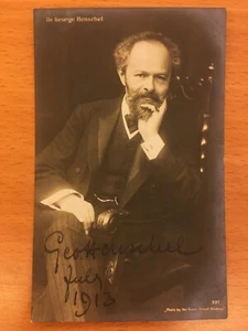 Cartolina autografa di George Henschel - Picture 1 of 1