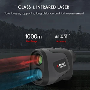1000M Golf Rangefinder 6X Telescope Laser Range Finder Hunting Distance Meter AU - Picture 1 of 7