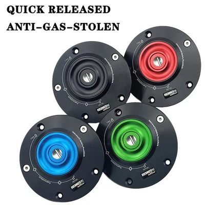 Tapa de gas con bloqueo de llave para VMAX 09-16 FZ16 11-15 TDM900A 04-10 aluminio antirrobo Foto 1 de 4