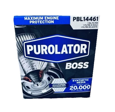 Filtro de óleo Purolator BOSS PBL14461 proteção máxima do motor 20.000 milhas - Imagem 1 de 4