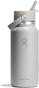 Hydro Flask Water Bottle - Insulated Stainless Steel - Wide Mouth Flex BIRCH  - Picture 1 of 8