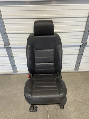 DENALI CHEVROLET SILVERADO SIERRA YUKON TAHOE 2014-2020 ASIENTO DEL CONDUCTOR DELANTERO NEGRO Foto 1 de 4