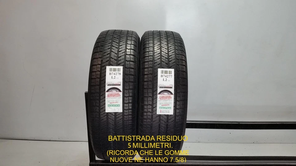 GOMME USATE   225/65R17 102H YOKOHAMA GEOLANDAR G91 M+S PNEUMATICI USATI B74278 - Imagen 1 de 1