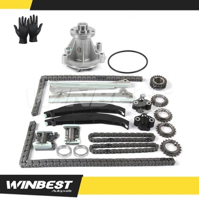 Kit de cadena de distribución bomba de agua apta para Lincoln Navigator 2002 Blackwood 1999-2001 5,4 L Foto 1 de 4