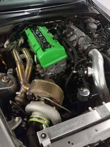 S2000 Turbo Manifold, Downpipe And Dump Tube - Picture 1 of 7