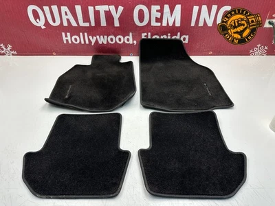Juego de 4 alfombrillas delanteras y traseras para Porsche 911 2005-2012 (negras) OEM 36 km Foto 1 de 4