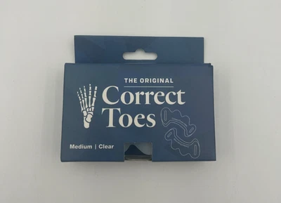 Espaciadores de dedos correctos originales talla mediana, transparentes Foto 1 de 3