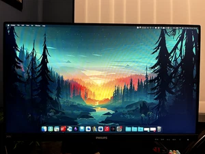 Philips V-Line 243V7QDAB00 24 inch Widescreen IPS LCD Monitor - Afbeelding 1 van 3